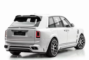 ZNDR New <b>Rolls</b>-Royce Cullinan Carbon Fiber Body <b>Kit</b> MSY-Style Front/Rear Bumper Spoiler Widebody Upgrade Screw-On Attachment - Product Image 5