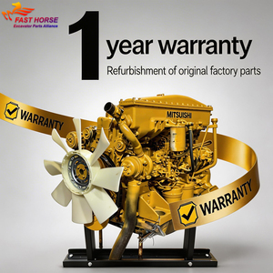 Hangood 6D24มิตซูบิชิมือสองเครื่องยนต์ดีเซลสำหรับเคโตะ HD2048 HD2045ชิ้นส่วนเครื่องยนต์รถขุด SY465 SK450-6 - Product Image 2