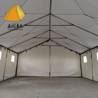 Tente d'urgence imperméable, abri de catastrophe, logement temporaire, ouverture automatique rapide, toile en coton, disponible en OEM, >3000mm