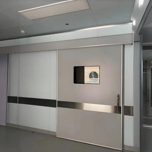Portes coulissantes hermétiques industrielles en acier pour salle d'opération d'hôpital et clinique - Product Image 2