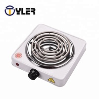 Tyler 1500W Portable cuisson rapide brûleur unique cuisinière électrique cuisinière chauffe spirale bobine plaque chauffante