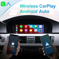 Módulo Inalámbrico Carplay STWEI y Android Auto para BMW Serie 3 y 5 CIC CCC E90 E91 E92 E93 E60 E61 2005-2012 Compatible con Cámara de Reversa