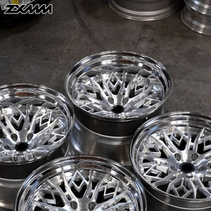Giả Mạo 2-Mảnh Hợp Kim 5x114.3 5x120 6x139.7 5x127 Bánh Xe Tùy Chỉnh Vành Sang Trọng Cho Mercedes Ferrari C8 16-26 Inch Chrome Xe Bánh Xe - Product Image 3