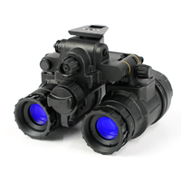 Kacamata Penglihatan Malam Profesional PVS31 Tahan Air IP68, Terpasang di Kepala, Tabung Gen2+/Gen3, Perbesaran 1.0x, 40 FOV, Otomatis