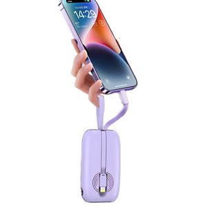 Trending Products 2023 New Arrivals 10000Mah PD22.5W Fast Charging Power Bank Built-In Charger <b>Cable</b> for Mobile Phone - Product Image 1