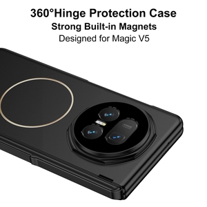 <span class=keywords><strong>GKK</strong></span> avec charnière magnétique étui antichoc couverture complète support de protection étui de téléphone portable pour Huawei Honor Magic V5 étuis - Product Image 6