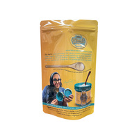 Sachet refermable personnalisé en PET/VMPET/PE, imperméable et biodégradable, avec fermeture éclair, pour l'emballage de noix, d'aliments pour animaux et de gelées