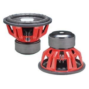 Subwoofer de voiture 15 pouces à double bobine mobile 1500-2000W RMS 12V, diaphragme non-papier, trois aimants, monophonique - Product Image 1