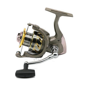 Moulinet de pêche en mer à manivelle en métal haute résistance, sans jeu, longue portée, pour gaucher, 8000-12000 - Product Image 1