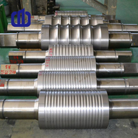 Rouleau de travail en acier rapide pour laminoir à barres d'armature |   Rouleau de meulage HSS durable pour le finissage des fils - Usiné CNC