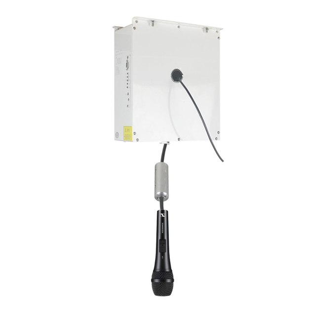 Hidden Mount Drop Down Microphone Stand Motorized Ceiling Microphone Lift for Conference System Office Furniture