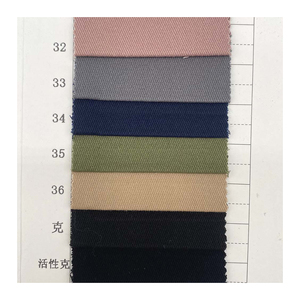 T260 High Quality 16sX16s Twill Weaving Fabric 100% Cotton Rouleau <strong>Tissu</strong> Blanc for Textile Fabrics Men Shirt Fabric - Product Image 5