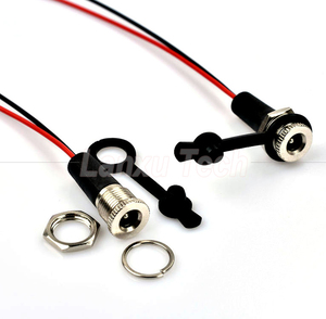 كابل موصل DC 022 x ، x ، x ، مقبس أنثوي مُثبت بخيط إلى jsm 2 دبوس - Product Image 6