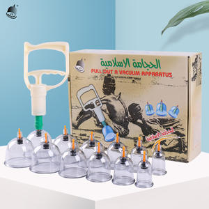 Geleneksel çin tıbbı çukurluğu terapi seti güçlü emme çukurluğu araçları yüksek kaliteli vakum çukurluğu ve masaj ekipmanları. - Product Image 1