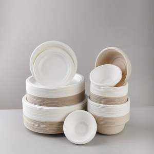 Logotipo personalizado Biodegradable Ecológico Caña de azúcar Bagazo Contenedor de alimentos para ensalada Comercial Clamshell Takeout Go Container - Product Image 6