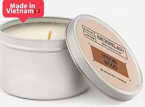 เทียนหอมกลิ่นวนิลาเทียนกระป๋องมีหลายขนาด - Product Image 2