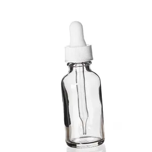 Botol Minyak Esensial Amber Kaca dengan Penetes Di Dekat Saya 30Ml