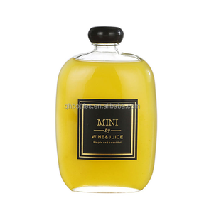 Botella de copa de vino 100mL 130Ml 250ml 350ml 500ml Esmerilado transparente Redondo Plano Frío Brew Café Jugo Whisky <span class=keywords><strong>Vodka</strong></span> <span class=keywords><strong>con</strong></span> tapón de rosca - Product Image 6