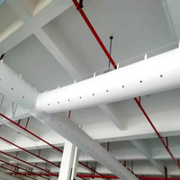 Solution personnalisée Industrielle-Moderne 260g/㎡ Conduit d'air en tissu pour usines économiques à faible coût d'entretien