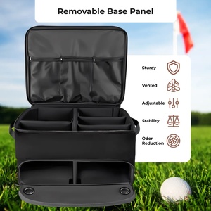 Caja Organizadora Impermeable Grande para Golf, Bolsa para Maletero de Auto para Zapatos, Pelotas, Tees, Ropa, Guantes - Hecha de Poliéster 600D - Product Image 4