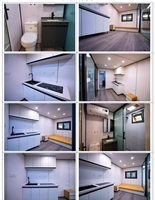 M Maison capsule modulaire de luxe, Cabine Apple 2ème étage, Maison mobile, Appartement, Atelier, Bureau, Bureau à domicile, Centre commercial, Hôtel