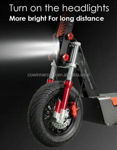 NFC Start Hydraulic Suspension Oil Brake <b>72V</b> 40-60AH Lithium <b>Battery</b> 80-180km Range 8000W 15000W QS Motor Adult Electric Scooter - Product Image 4