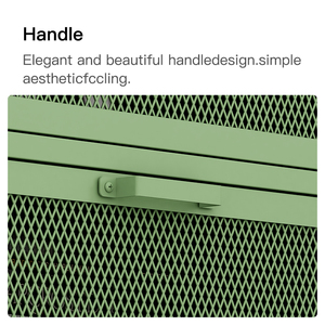 Bắc Âu Thiết Kế Hiện Đại Thép Kim Loại Chân Sideboards Nhà Bếp Thép Phong Cách Công Suất Lớn Tủ - Product Image 5