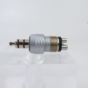Adattatore di accoppiamento rapido dentale 4 fori S * nol per turbina ad aria ad alta velocità - Product Image 5