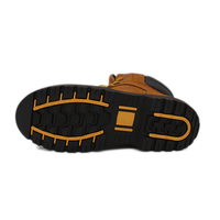 Chaussures de sécurité pour hommes, style sport, en cuir de buffle, avec construction Goodyear Welted, conformes aux normes ESD, pour l'aviation