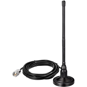 <span class=keywords><strong>Antenne</strong></span> de station de base magnétique fixe extérieure ATWE en plastique 27 MHz avec connecteur BNC 1.5 VSWR pour montage au sol/mural - Product Image 1