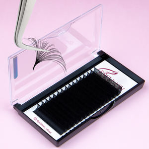 صينية رموش من ESSI LASH j Curl كورية Pbt مخملية لون أسود غامق أفضل مستلزمات إطالة الرموش - Product Image 3