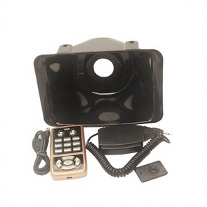 FOR Car Alarm Horn <b>Microphone</b> 12V 24V 8 Ohm Plastic Shell Universal <b>Speaker</b> Accessory Electric Horn - Product Image 2