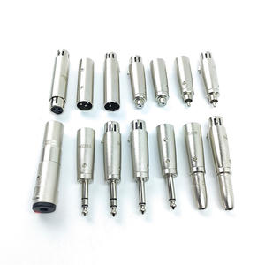 3-polige XLR-Buchse auf 6,35mm Stecker-Mikrofon-Kabel adapter Vernickelte Mono-XLR-Buchse mit Metall konstruktion - Product Image 3