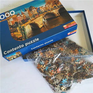 <span class=keywords><strong>Puzzle</strong></span> personnalisé, <span class=keywords><strong>1000</strong></span> pièces, taille adulte, en carton, vente en gros, livraison gratuite - Product Image 6