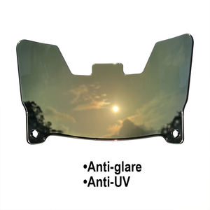 Nueva llegada Universal Anti-niebla Eye Shield Visors American Football Visor para jóvenes y adultos Casco de fútbol Facemask - Product Image 3