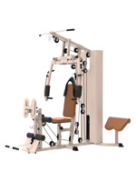 Equipo de Gimnasio Multifuncional de Acero para el Hogar para Entrenamiento de Brazos y Musculación - Entrenador Completo para Pecho, Espalda, Bíceps y Tríceps