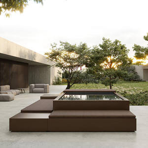 เก้าอี้กระโดดน้ำเก้าอี้พักผ่อนทำจากไฟเบอร์กลาส Piscina สระว่ายน้ำสำหรับเด็กสระว่ายน้ำบริษัท - Product Image 1