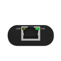 Adaptor Ethernet Logam PoE ke Tipe-C IEEE802.3af/at 10/100Mbps DC44-57V ke DC5V 2.4A RJ45 Pembagi Daya Sistem Kamera IP