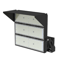 Projecteur LED anti-éblouissement Ledmic 600W 1200W avec visière, prêt pour la diffusion HD, pour terrains de cricket, terrains de golf, pistes de course