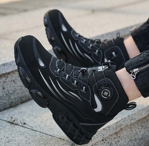 <span class=keywords><strong>Calzado</strong></span> de Seguridad Industrial para Hombre, Transpirable, Anti-Impactos, con Puntera de Acero, Botas de Construcción para Invierno y Verano, Zapatos de Seguridad <span class=keywords><strong>Laboral</strong></span> Deportivos - Product Image 2