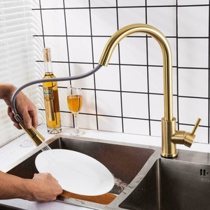Кухонный смеситель с одним отверстием из нержавеющей стали - Product Image 6