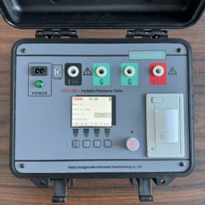 Medidor Digital Portátil de Resistência de Isolação Equipamento de Teste Megômetro de Alta Tensão - Product Image 3