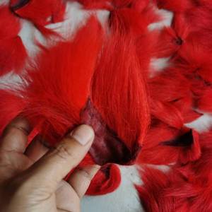 बड़े उत्तरी Bucktails लंबे समय से कतरा रंगे हिरण बाल स्ट्रीमर Deceivers Clousers बास जिग्स मत्स्य पालन फ्लाई बांधने सामग्री - Product Image 5