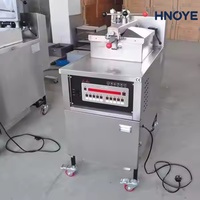 Freidora a Presión de Gas LPG Compatible con Propano para Camiones de Comida al Aire Libre, Máquina para Freír Pollo