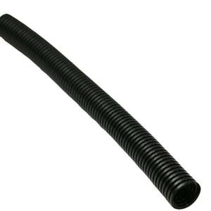 Tuyau ondulé noir pour la protection des faisceaux de câbles et la gestion organisée du routage des câbles - Product Image 6