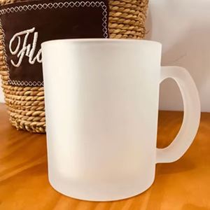 Hot Selling High Quality Sublimation Clear <b>Mug</b> Round <b>Handle</b> Transparent <b>Glass</b> Cup - Product Image 2