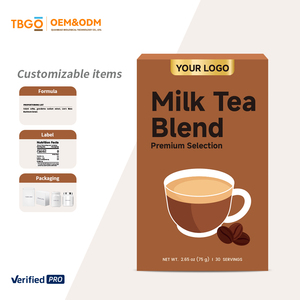 Thé au lait minceur personnalisable avec logo OEM, café <span class=keywords><strong>instantané</strong></span> en poudre, goût neutre, sachet de 100g, vente en gros pour la perte de poids des adultes - Product Image 2