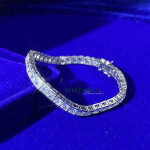 Bracelet tennis de qualité supérieure, argent 925 plaqué rhodium, bijoux élégants et luxueux pour femmes, disponible à prix compétitif - Product Image 6