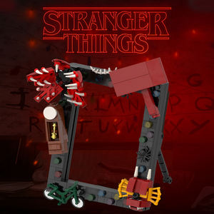 CAYI, Juego de Bloques de Construcción de Marcos de Fotos de <span class=keywords><strong>Stranger</strong></span> <span class=keywords><strong>Things</strong></span>, Bloques de Plástico, Álbumes de Fotos, Modelos 3D, Juguetes de Ensamblaje, Decoración - Product Image 5