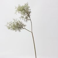 Bunga Palsu Gaya Alami Misty Pine Smoky Tree Rime Frost Grass untuk Dekorasi Pernikahan dan Penataan Lanskap